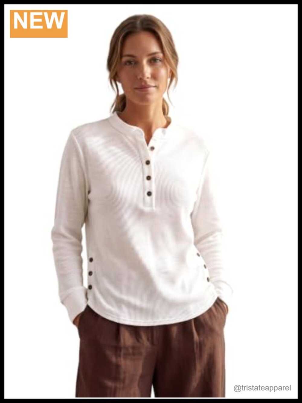 Women's Corduroy Button Down Shirt Long Sleeve V Neck Blouse